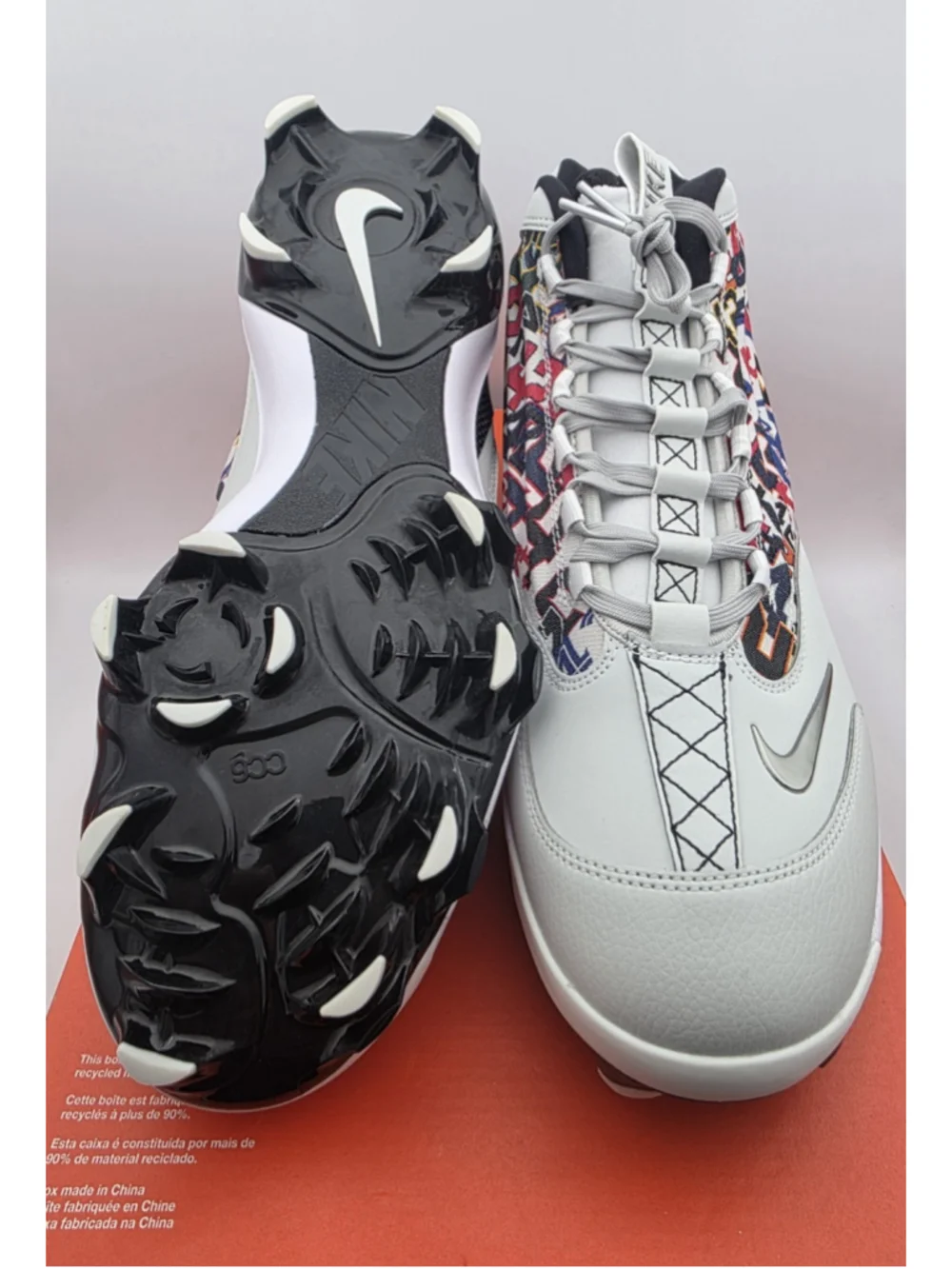 Nike Griffey 2 MCS Jackie Robinson Day Baseball Cleats HJ4509-001 Men's Size 11